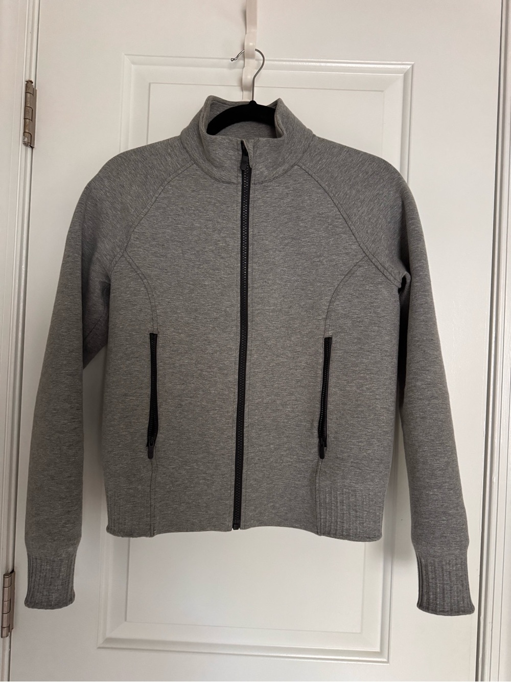 Lululemon Women Grey Full-Zip Jacket
